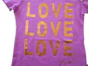 画像2: MEXX LOVEピンクTシャツ 2-4歳/98-104cm