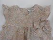 画像4: CYRILLUS イエローピンク系小花柄ノースリーブワンピース 6ヶ月/68cm (4)