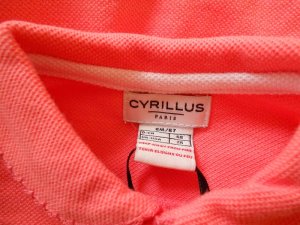 画像4: CYRILLサーモンオレンジパフスリーブポロシャツ 6ヶ月/68cm
